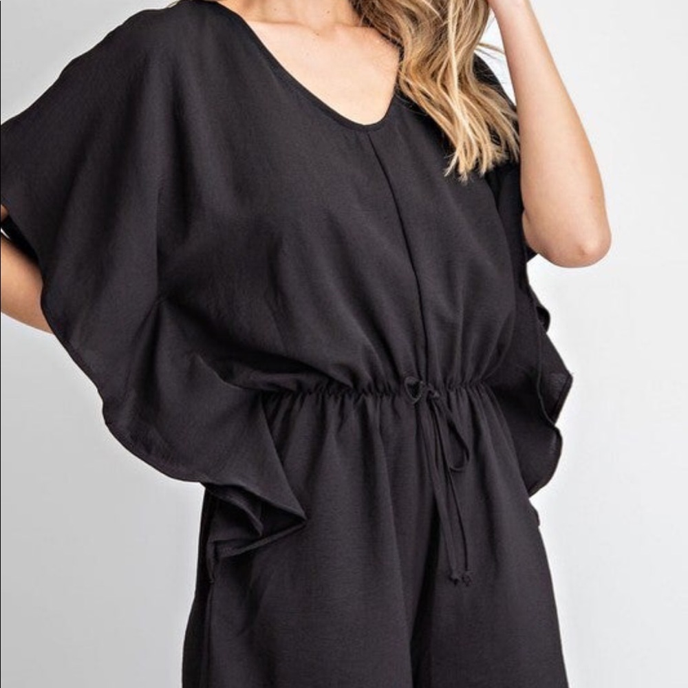 Black Romper Ee:some Size L